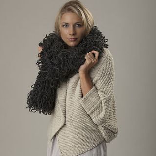 long yarn boa scarf by miss shorthair