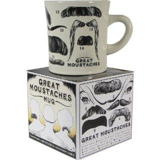 Great Moustaches Mug Mustache Mug Kitchen & Dining