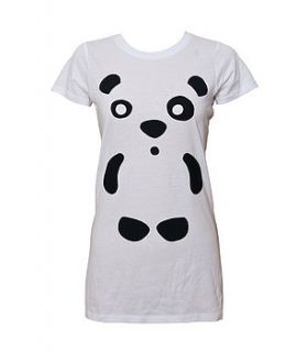 panda applique t shirt by not for ponies
