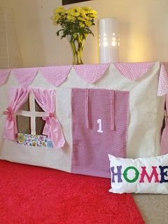 cottage style table play tent by love lime