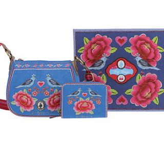 pip studio embroidered denim gift set by fifty one percent