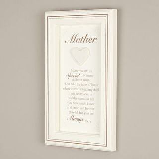 special mother wooden wall plaque sign by dibor