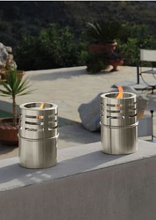 outdoor oil lamps set by posh garden furniture