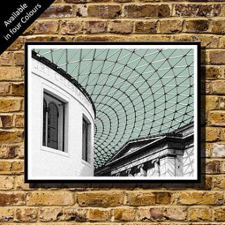 british museum   london art print by bronagh kennedy   limited edition prints