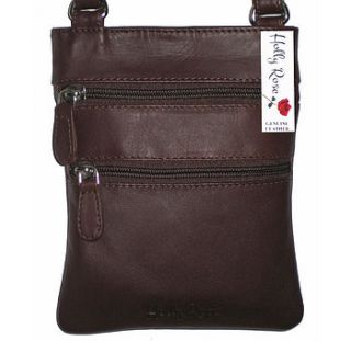 handmade leather mini messenger bag 45% off by holly rose