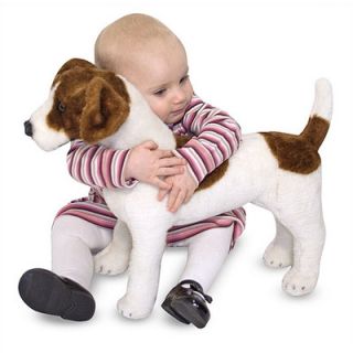 Melissa and Doug Plush Jack Russell Terrier Stuffed Dog