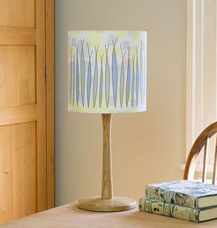 a handmade mid century moment lampshade by rosa & clara designs