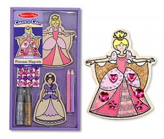 decorate your own princess magnets by little butterfly toys