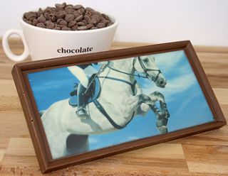 horsing around belgian milk chocolate gift by unique chocolate