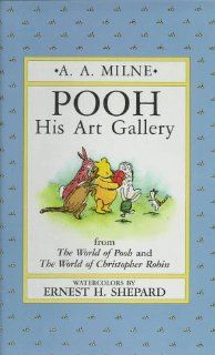 Pooh His Art Gallery, 8 Watercolor Prints for Framing 9780525448709 Books