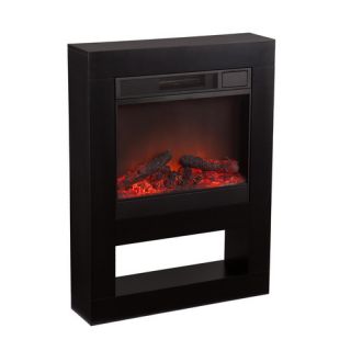 Fireplace Body material MDF Body finish Black laminate Stained legs