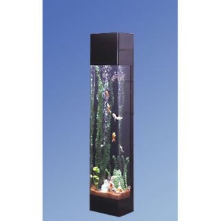 Midwest Tropical Fountain Aqua 30 Gallon Tower Rectangle Aquarium Kit