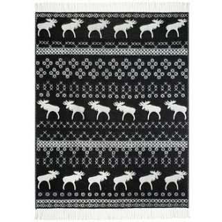 moose wool throw by dreamwool blanket co.