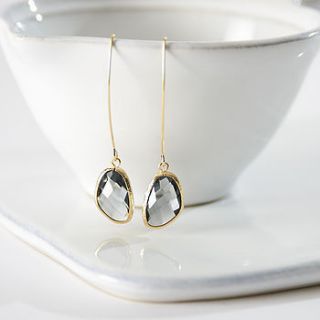 serenity long drop earrings by simply suzy q