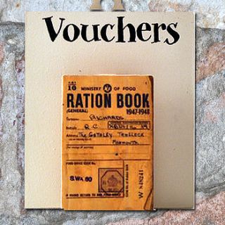 rather retro peg for vouchers by angelic hen