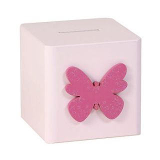 butterfly money box by pitter patter products