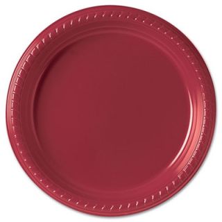 Solo (500 Per Container) 9 Red Plastic Plates