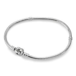 Genuine Womens Sterling Silver Bracelet PANDORA ref 590702HV Jewelry