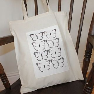 butterfly shopper bag by charlie milly design