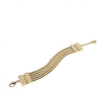 Bellezza Bronze 5 Strand Curb Link Bracelet
