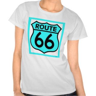 route 66 turquoise tee shirts
