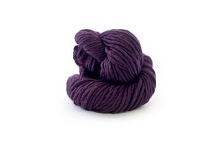 chunky merino knitting wool rich plum by stitch & story