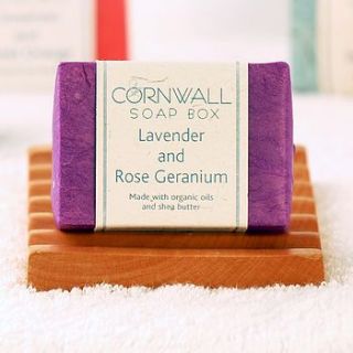 handmade natural soap by cornwall soap box