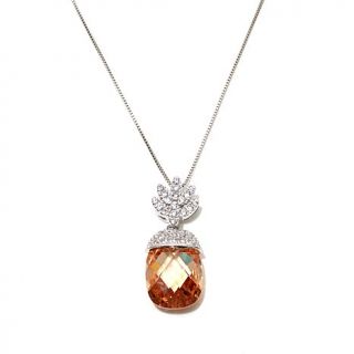 Victoria Wieck 14.73ct Absolute™ "Pineapple" Pendant with 18" Chain