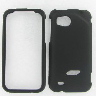 HTC ADR6425 Rezound Black Rubber Protective Case Cell Phones & Accessories
