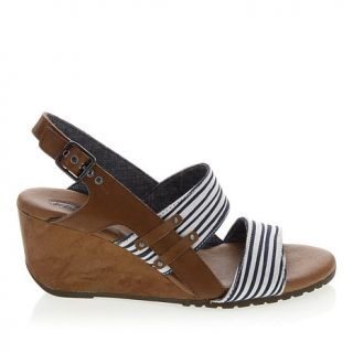 Dr. Sholl's "Hali" Slingback Buckle Wedge