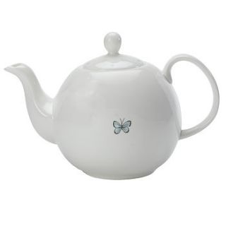 butterfly china tea pot by sophie allport