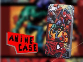 iPhone 4 & 4S HARD CASE anime Spider Man + FREE Screen Protector (C242 01022) Cell Phones & Accessories
