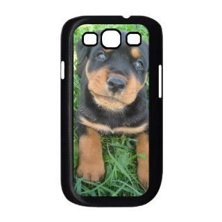 Rottweiler Puppy Samsung Galaxy S3 Case for Samsung Galaxy S3 I9300 Cell Phones & Accessories