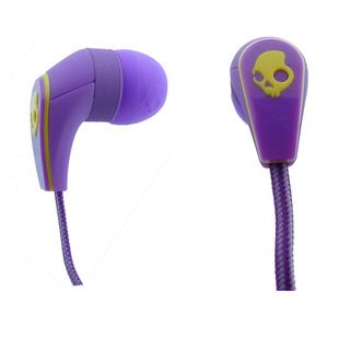 Skullcandy 50/50 Purple Earbuds w/ Mic 3 Skullcandy Headphones