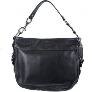 Coach Black Leather Zoe 12671 Shoulder Handbags Shoes