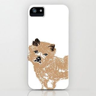cairn terrier dog case for iphone by indira albert