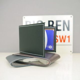 leather personalised travel card holder by deservedly so