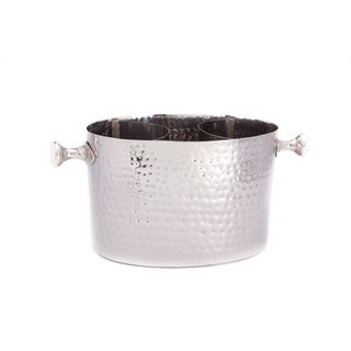 Hammered Double Champagne Chiller with Insert Old Dutch Cooler & Ice Buckets