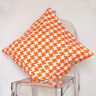 houndstooth cushion by the shed inc