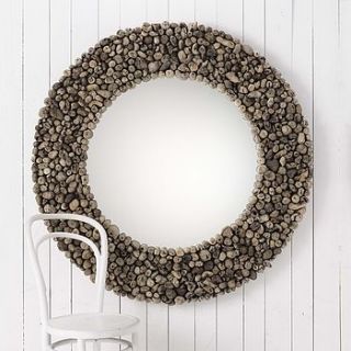 tubular driftwood mirror by decorative mirrors online