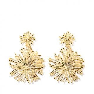 Joan Hornig Giving Rocks Jewelry "Dandelion" Double Drop Earrings