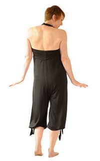 original maternity halterneck jumpsuit by boe suits