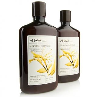 AHAVA Mineral Botanic Honeysuckle & Lavender Cream Wash Duo