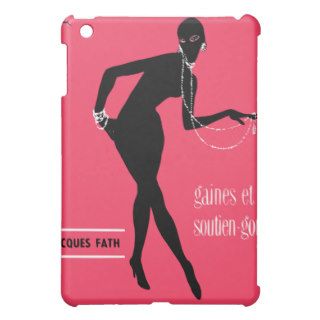 Jacques Fath ~ Vintage French Fashion Ad iPad Mini Cases