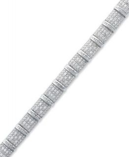 Victoria Townsend Diamond Bracelet, Silver Plated Diamond Bracelet (1 ct. t.w.)   Bracelets   Jewelry & Watches