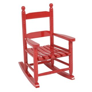 Knollwood Childrens Rocking Chair in Red