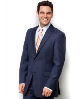 Tommy Hilfiger Suit Separates Blue Sharkskin Trim Fit   Suits & Suit Separates   Men