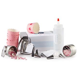cupcake and cookie kit   heart by feather grey parties