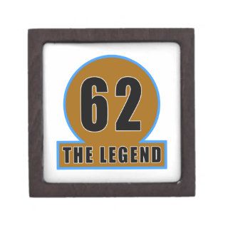 62 The Legend Birthday Designs Premium Trinket Boxes