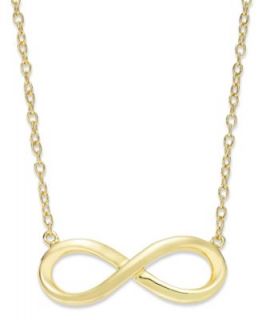 14k Gold Necklace, Infinity Pendant   Necklaces   Jewelry & Watches